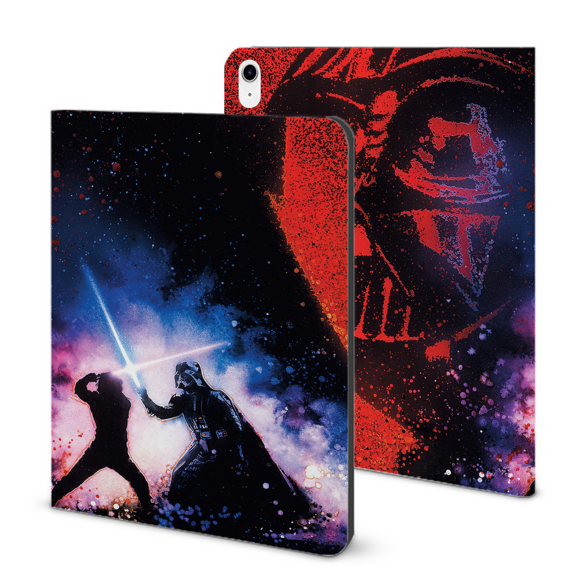 （画像用） スター・ウォーズ Star Wars IPad ケース ブック型 PUレザー TPU 耐衝撃 軽量 薄型 ペン収納なし 全面保護 IPad 各モデル対応